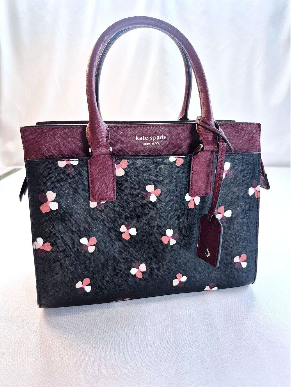 Kate Spade Cameron Medium Satchel Crossbody & Kate Spade Cream Leather Wristlet
